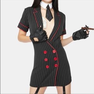 - Mob wife costume dress